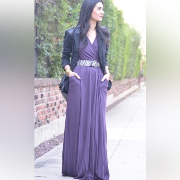 Theory: Athler Maxi Dress 100% Silk - Picture 9 of 9